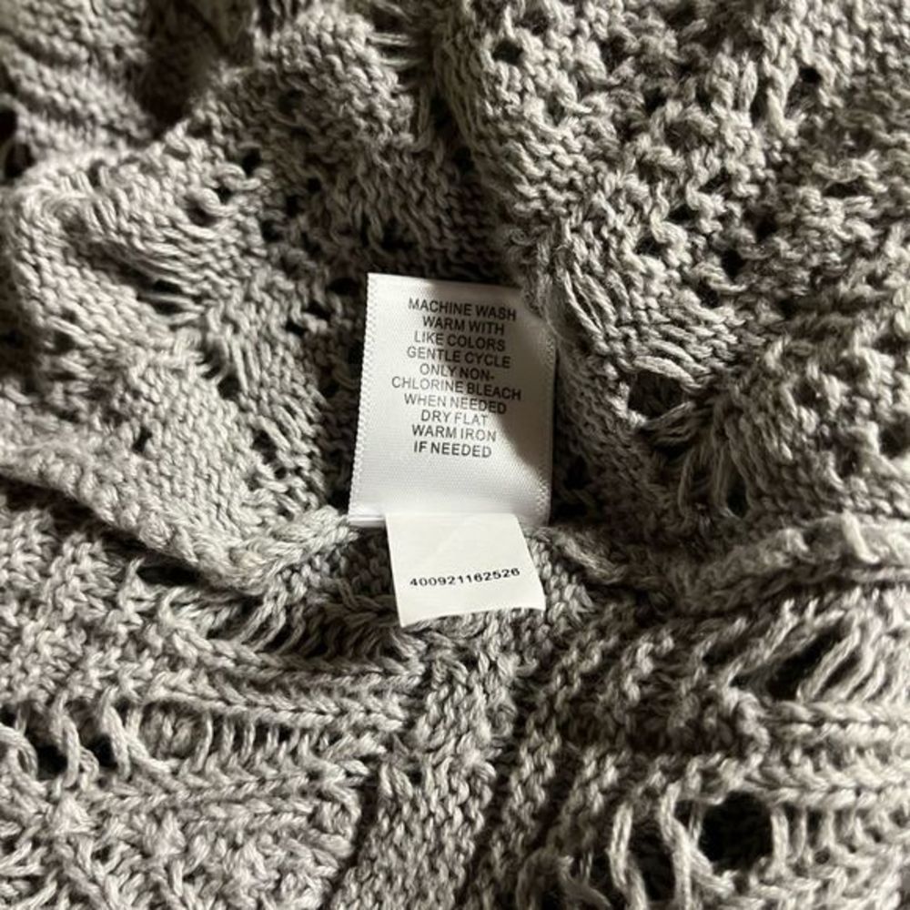 Sonoma womens plus‎ 2x gray cardigan - Picture 7 of 7